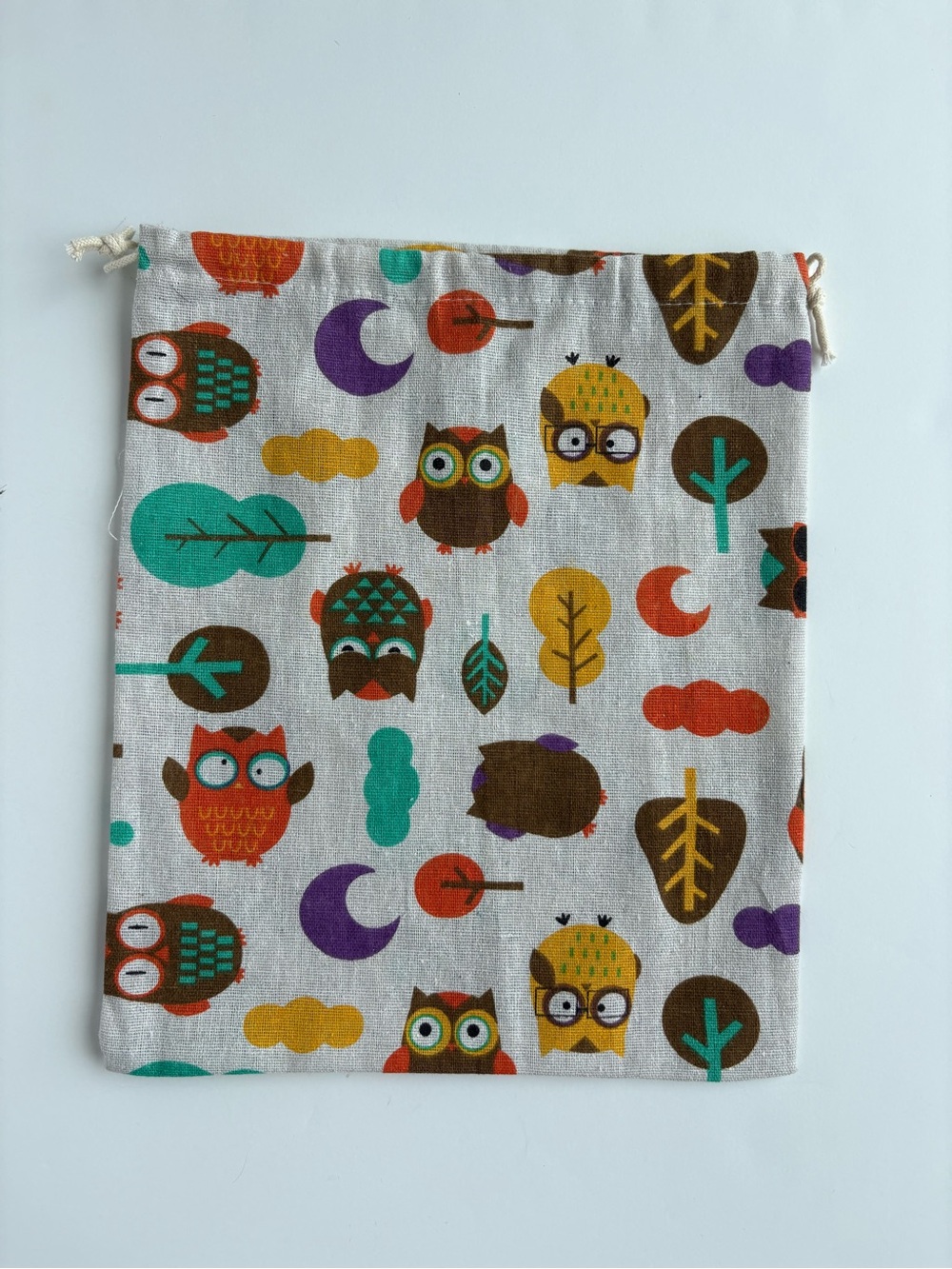 Woodland Owl Drawstring Dust Bag